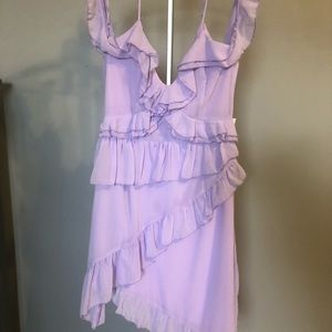 Lavender ruffle dress from Tobi NEW WITH TAGS